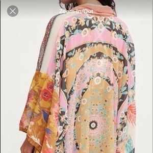 New free people boho keep up with the kimono one size retail 148